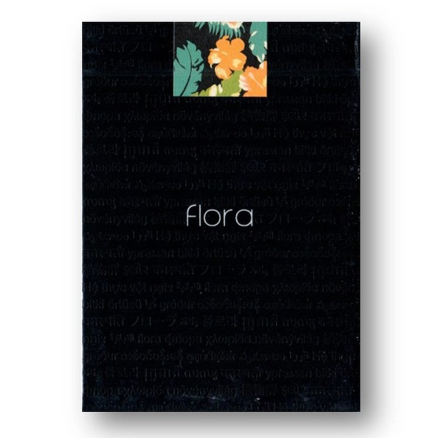 플로라덱(한정판)Limited Edition Black Flora Playing Cards