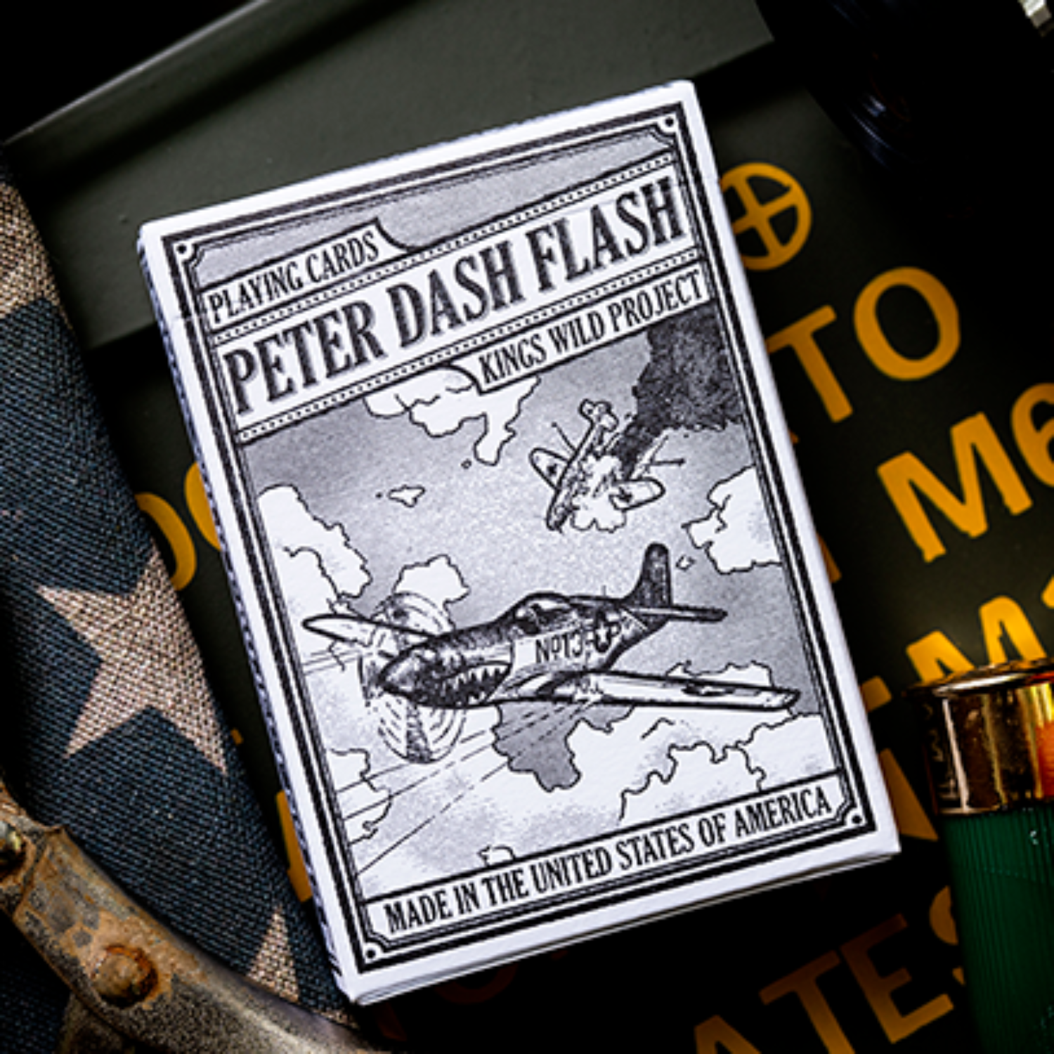 [피터대쉬 플래쉬 P51머스탱]Peter Dash Flash - P51 Mustang Playing Cards by Kings Wild Project Inc.