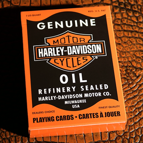 [할리데이비슨 기념덱]Harley Davidson Oil Playing Cards By USPC