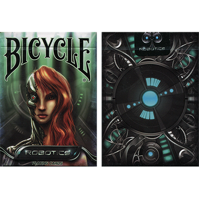 [로보틱스덱] Bicycle Robotics Playing Cards by Collectable Playing Cards