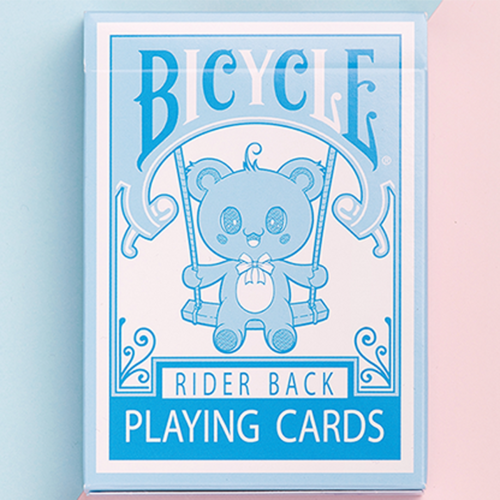 [바이시클 러블리베어/블루] Bicycle Lovely Bear Cards - Light Blue (Limited Edition)