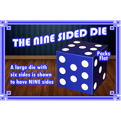 Nine Sided Die by Angelo Carbone