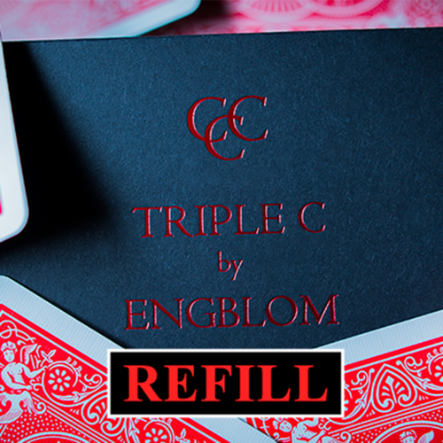 [트리플C리필기믹덱/레드] Refill for Triple C (Red) by Christian Engblom