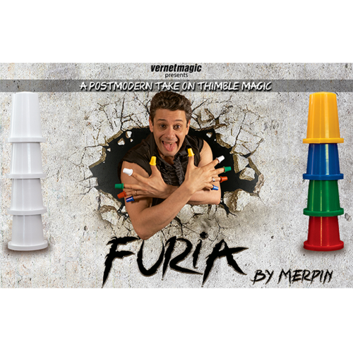 [후리아]Furia (Gimmicks and Online Instructions) by Merpin - 5개의 공연루틴이 포함된 딤블마술의 결정판!!
