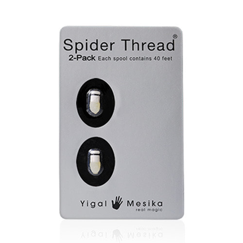 [스파이더 쓰레드/위치: 4-7]Spider Thread - Yigal Mesika 타란튤라와 스파이더펜에 사용되는 고급 투명실이며 베놈 리필로 사용하시기에 좋습니다.(1 pack)