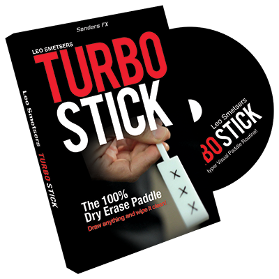 Turbo Stick (Props and DVD) by Richard Sanders