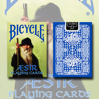 Bicycle Blue AEsir Viking Gods Deck (Blue) by US Playing Card Co. - Trick