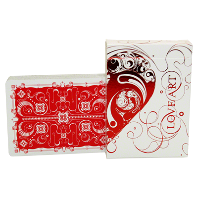 [한정판:러브아트덱 레드]Love Art Deck(Red / Limited Edition)deck By Bocopo.co USPPC - Trick