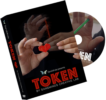 [토큰]Token (DVD and Gimmick) by SansMinds Creative Lab - DVD 관객앞에서 빨대가 하트로 변합니다.
