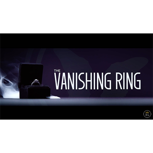 [베니싱 링/블랙] Vanishing Ring Black (Gimmick and Online Instructions) by SansMinds - Trick