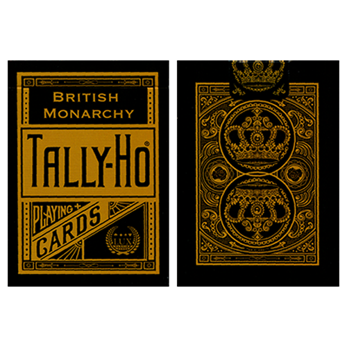 [탈리호 브리티시 모나크덱] Tally-Ho British Monarchy Playing Cards by LUX Playing Cards - Trick