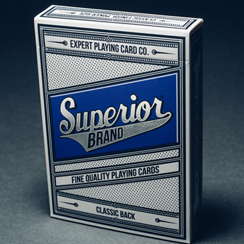 [슈페리어덱]Superior (Blue) Playing Cards  by Expert Playing Card Co 