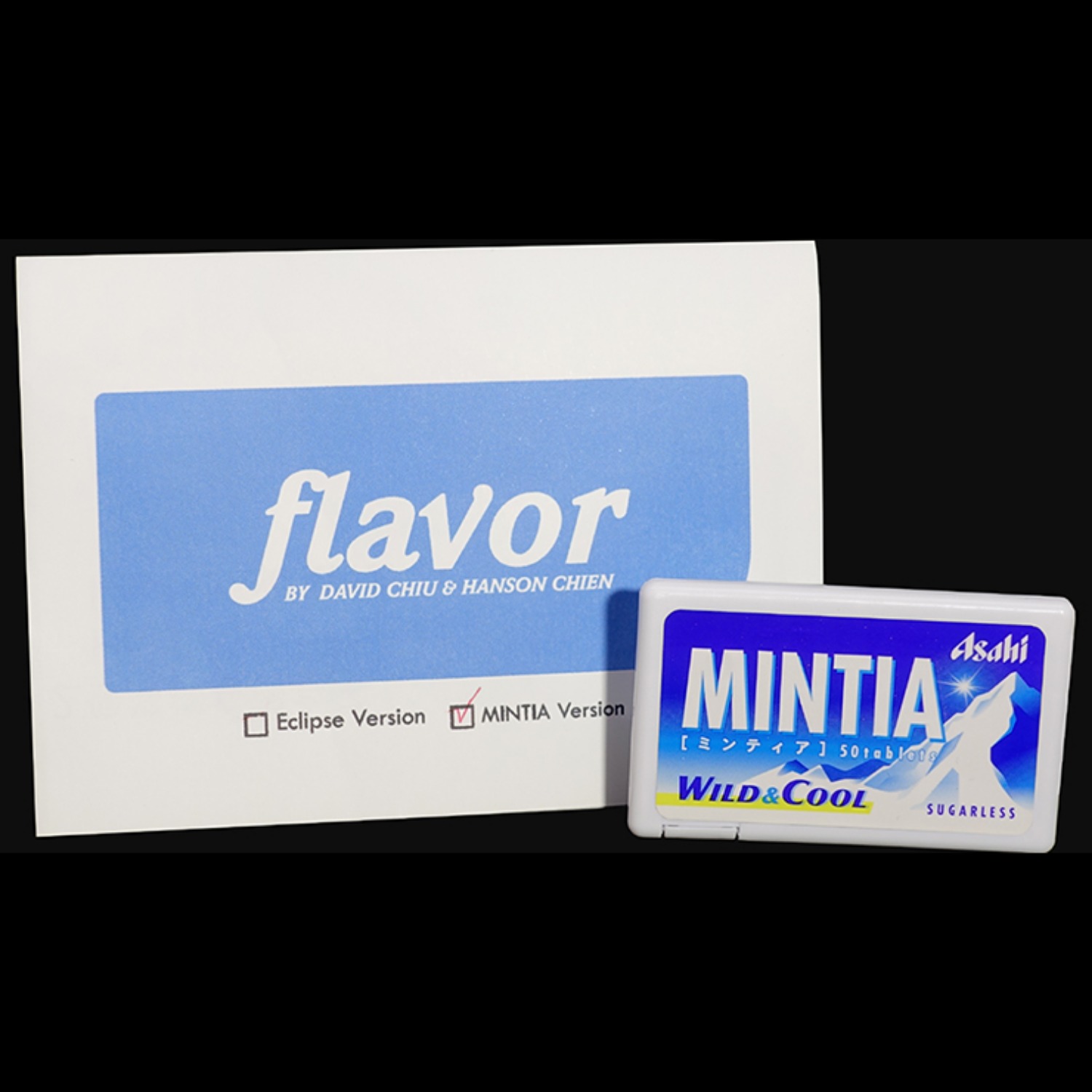 [플레이버 민티아 에디션]Flavor Mintia Edition  by David Chiu and Hanson Chien - 캔디 케이스가 순식간에 바뀌는 놀라운 마술을 연출하실 수 있습니다.