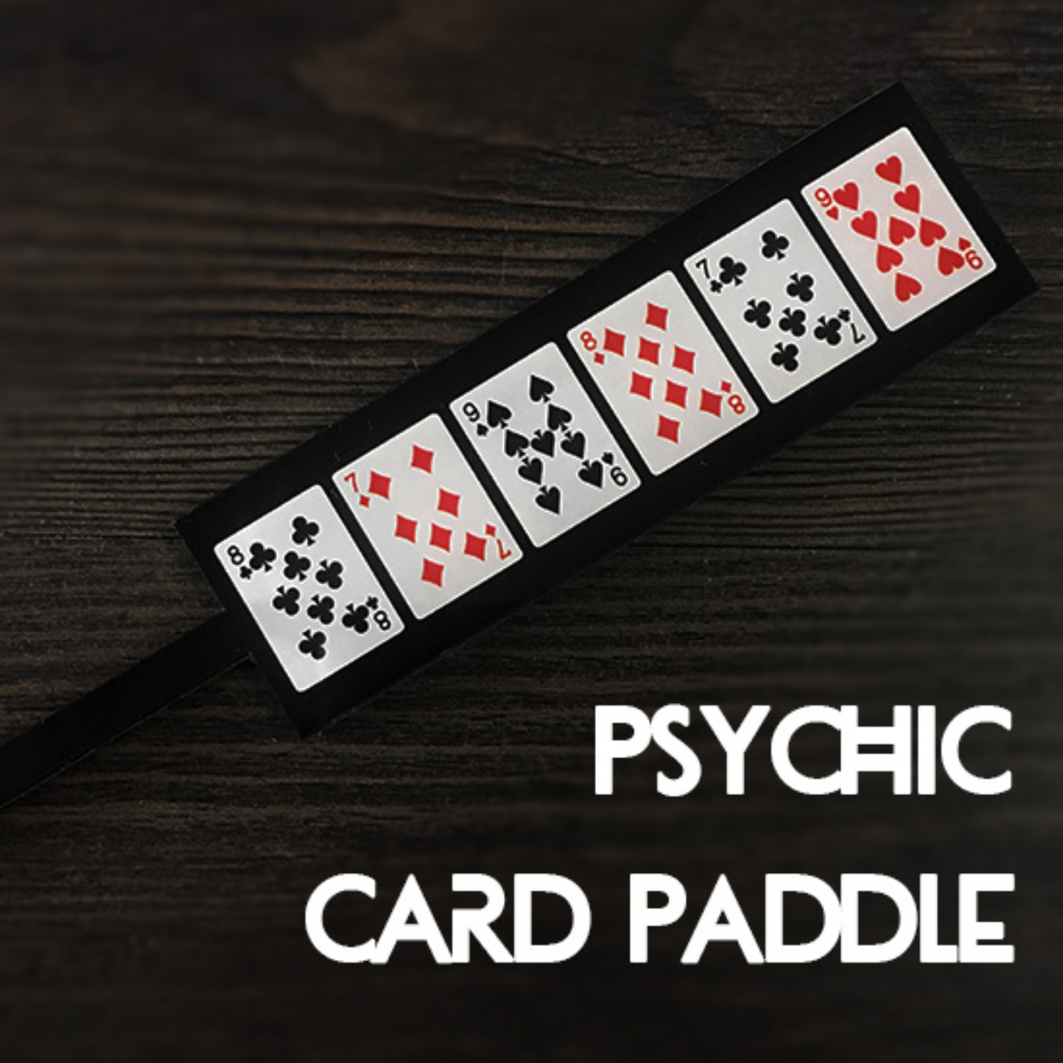 [사이킥 카드패들]Psychic Card Paddle by Bob Solari 관객은 말한마디 하지 않지만 마술사는 관객의 마음을 읽고 마술로 보여줍니다.
