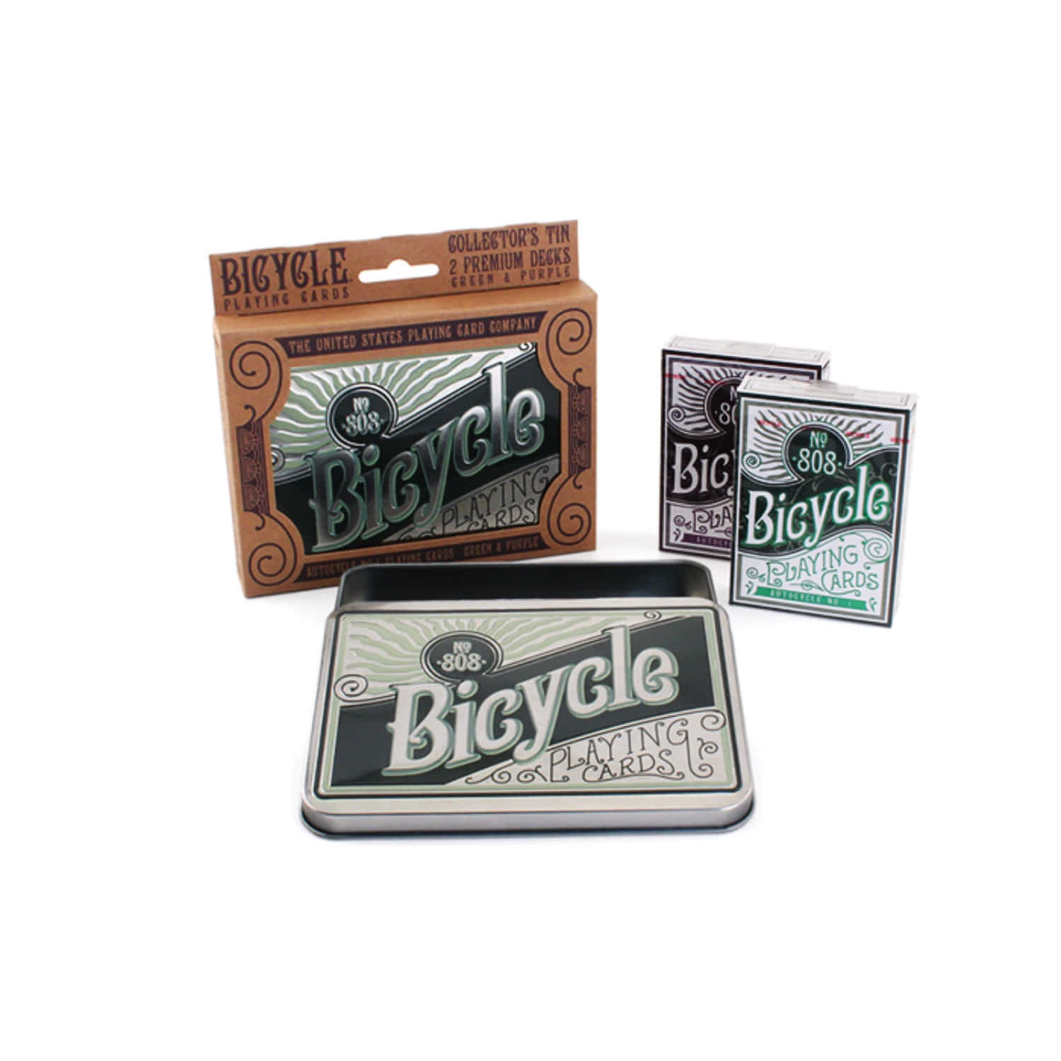 [바이시클 레트로 틴]Bicycle Retro Tin Playing Cards