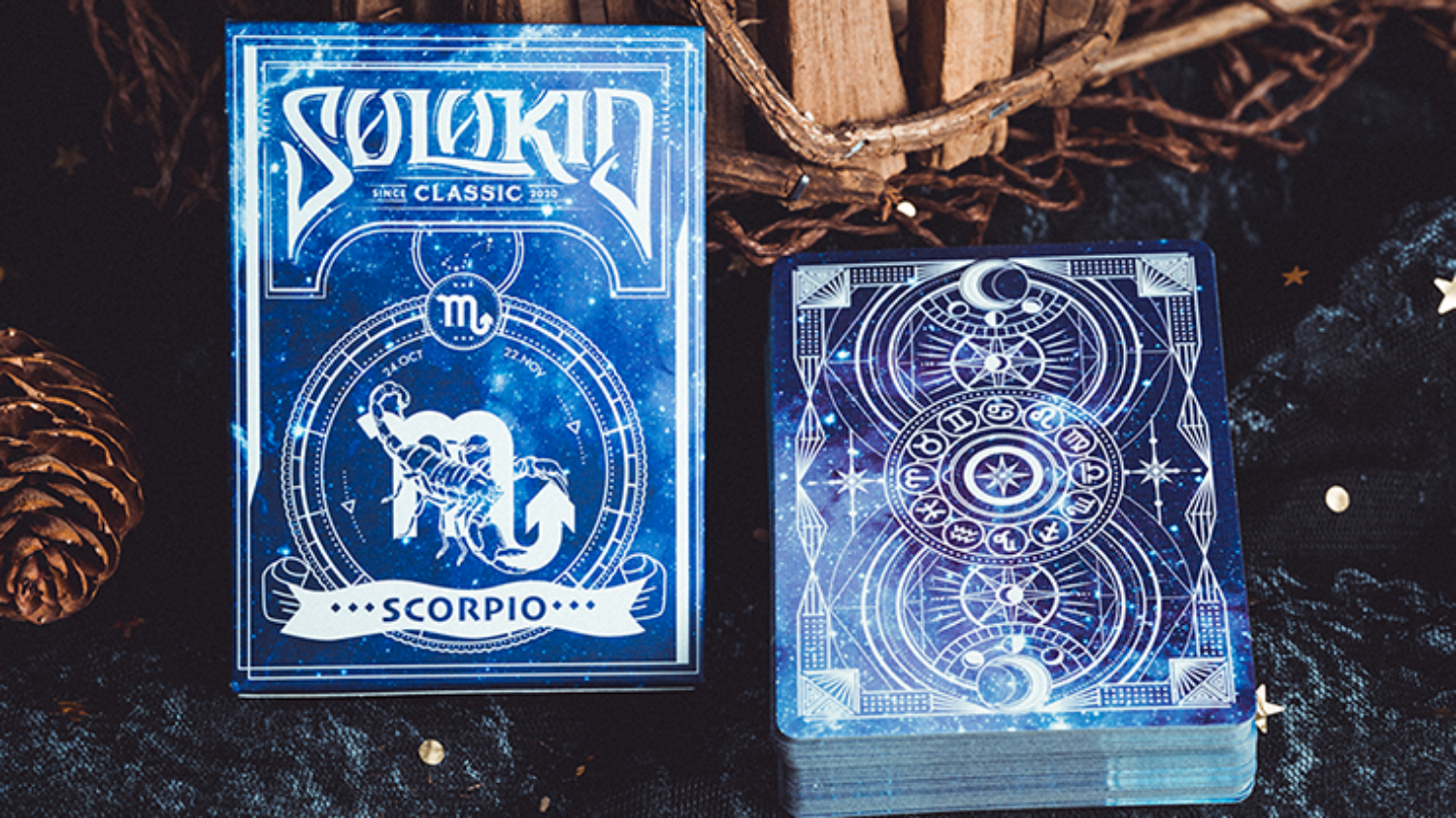 CA3 한정판 Solokid(Scorpio 아름다운 별자리 마술카드)