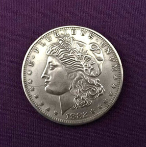 [폴딩코인/모건달러] Folding Coin (Morgan Dollar,Copper) 동전을 병에 집어넣는 가장 쉬운방법!!