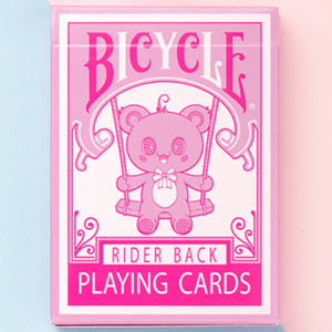 [바이시클 러블리베어/핑크] Bicycle Lovely Bear Cards - Pink (Limited Edition)