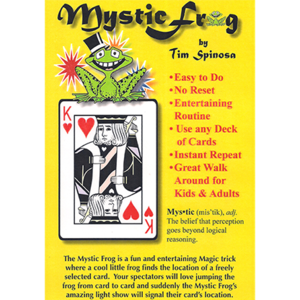 [미스틱프로그]Mystic Frog by Tim Spinosa - 귀여운 개구리가 관객이 선택한 카드를 찾아줍니다.