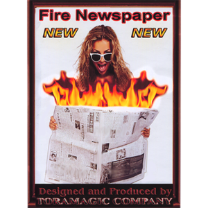 Fire Newspaper by Tora Magic - Trick