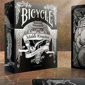 [미들킹덤덱/블랙] Bicycle Middle Kingdom (Black) Playing Cards Printed by US Playing Card Co