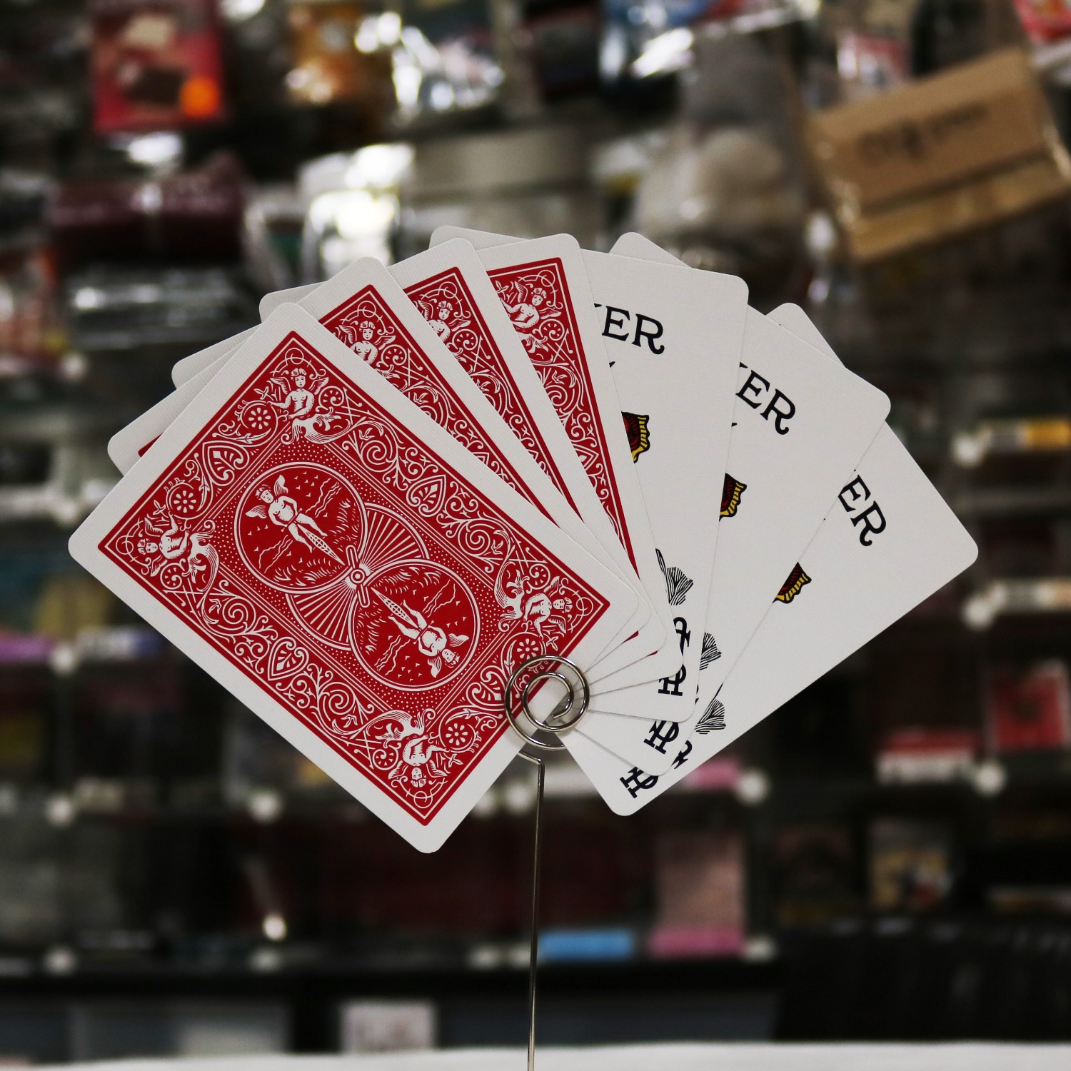 [킹스와일드카드/바이시클] 한장의 백지카드가 나머지 모든 카드들을 백지카드로 만들어버립니다.