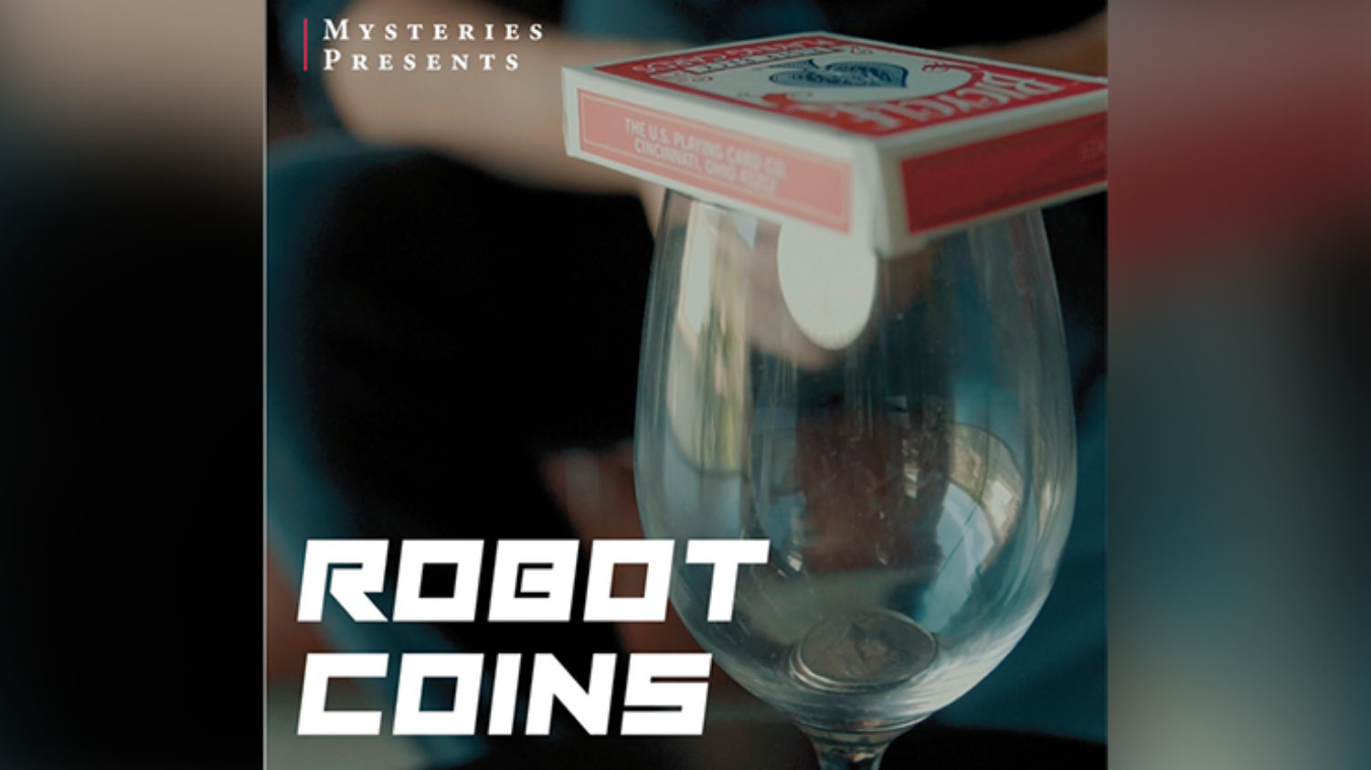 로봇코인(Robot Coins) 투명한 와인잔으로 동전을 이동시킬 수 있습니다.