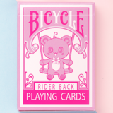 [바이시클 러블리베어/핑크] Bicycle Lovely Bear Cards - Pink (Limited Edition)