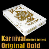 카니발골드 : 리미티드에디션 (LIMITED EDITION Bicycle Karnival Gold Playing Cards 1 Deck. )