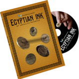 [이집시언 잉크]Egyptian Ink (DVD and Gimmick) by Abdullah Mahmoud and SansMinds Creative Lab 관객이 동전에 한 싸인을 다른곳으로 이동시키는 마술입니다.