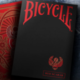 [스카랍/레드] Bicycle Scarab (Red) Playing Cards by Crooked Kings