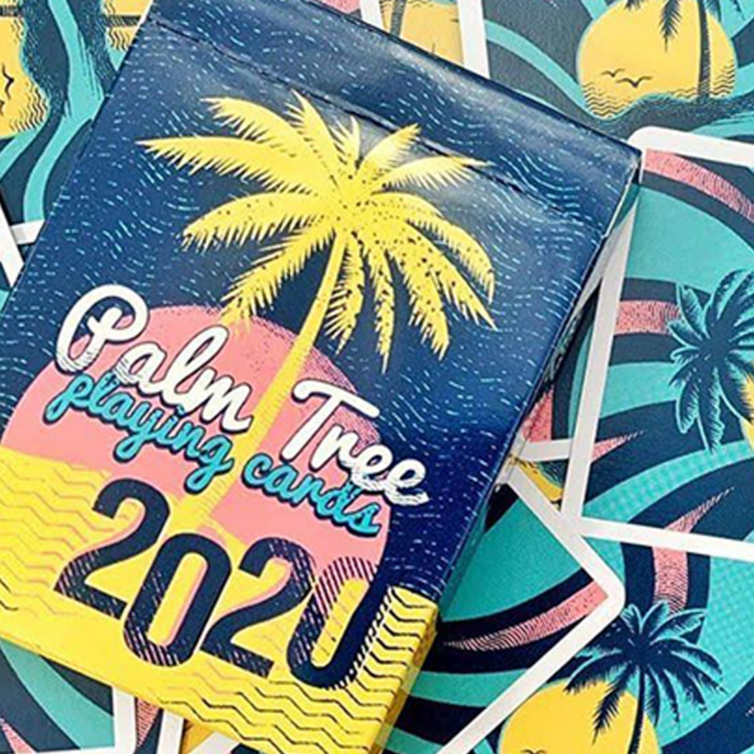CA28 Palm Tree Playing Cards