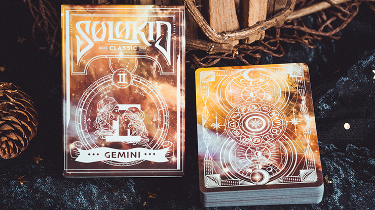 CA3 한정판 Solokid( 쌍둥이자리 : Gemini 아름다운 별자리 마술카드)