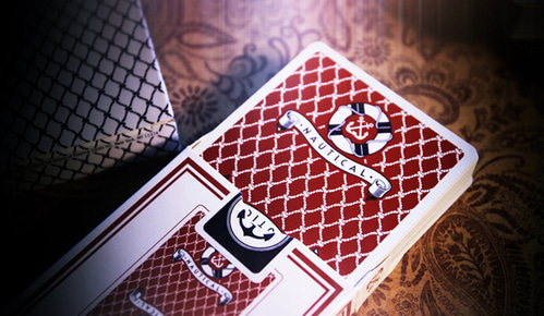 PC083Nautical Playing Cards (Red)