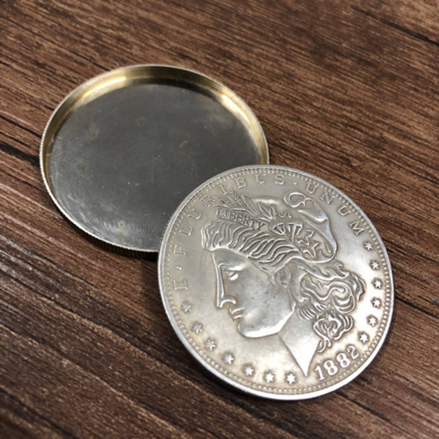 [마그네틱 익스팬디드쉘/모건달러]Magnetic Expanded Shell (Morgan Dollar, Copper)