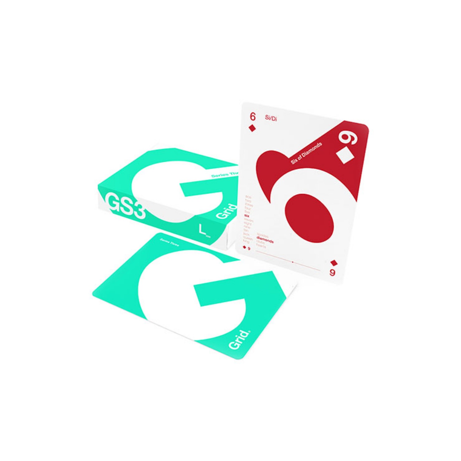 [그리드덱 시리즈 III 한정판 1933덱]Grid Series Three - Typographic Playing Cards