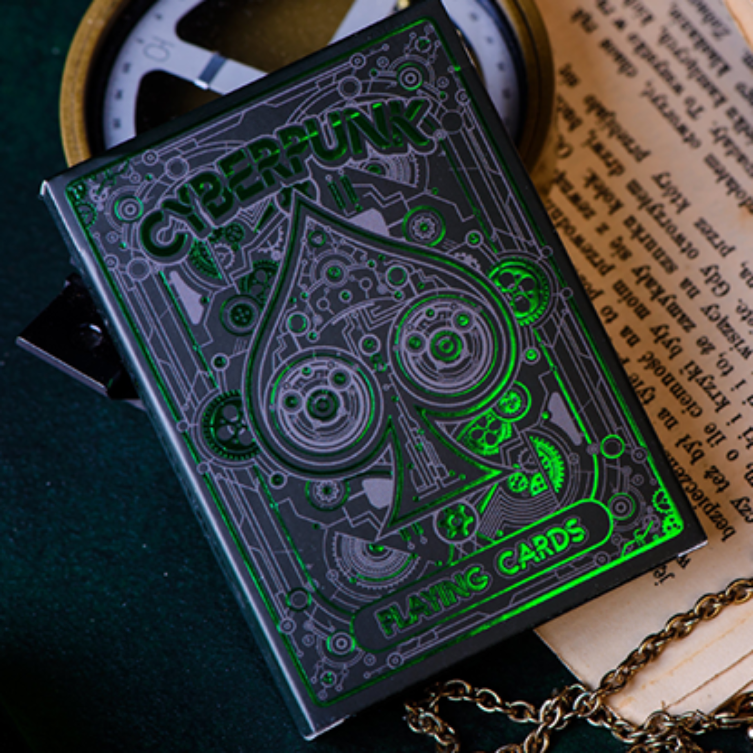 [사이버펑크 그린]Cyberpunk Green by Elephant Playing Cards