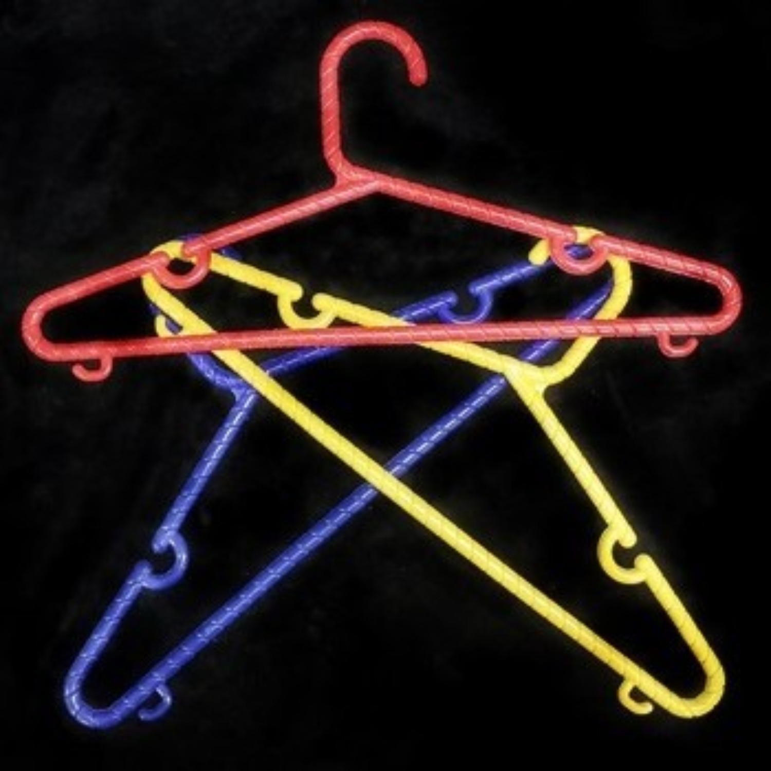 [컬러링킹행거] Color Linking Hangers 옷걸이가 서로 연결되었다가 또 갑자기 분리됩니다.