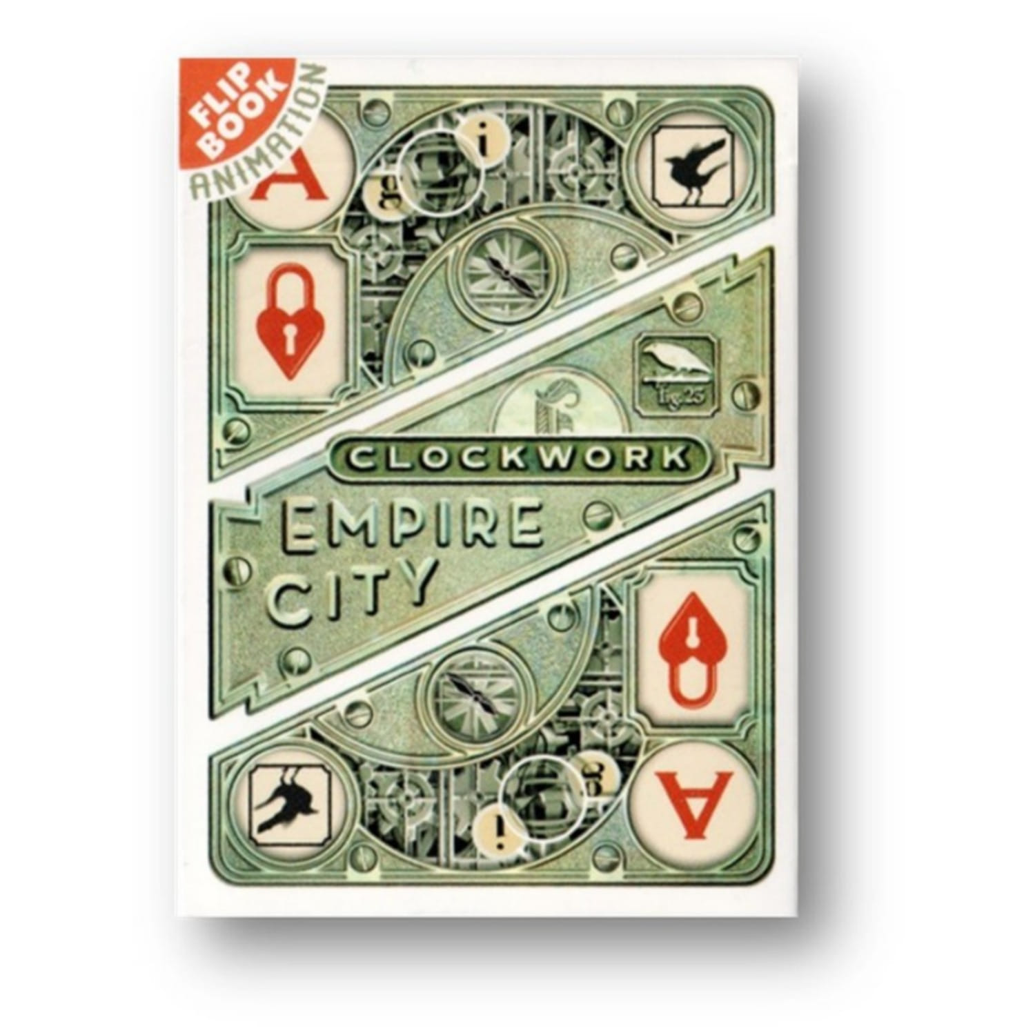 클록웍 엠파이어덱(한정판)Clockwork Empire Playing Cards by fig.23