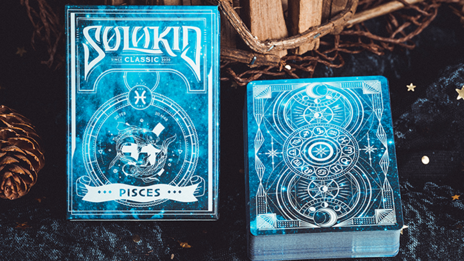 한정판 Solokid(Pisces 아름다운 별자리 마술카드)