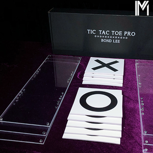 [틱택토우프로]Tic Tac Toe Pro (Parlor) (Gimmick/ wooden easel and online instructions) by Bond Lee and Kaifu Wang - 마술사와 관객이 함께하는 놀랍고 재미있는 팔러마술을 소개합니다.