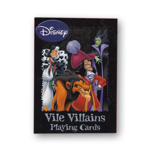 PC200디즈니악당들덱(Vile Villanins Playing Cards.)