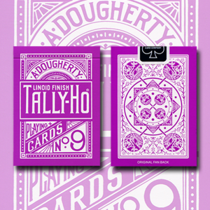 탈리호리버스 팬백(라벤더)Tally Ho Reverse Fan back (Lavender) Limited Ed. by Aloy Studios / USPCC