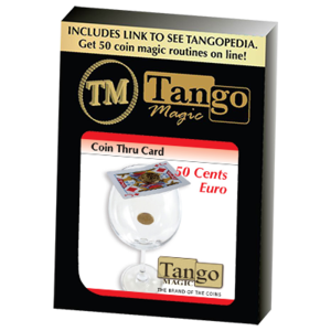 코인쓰루카드[Coin Thru Card (50 cent Euro) (E0014) Tango ]