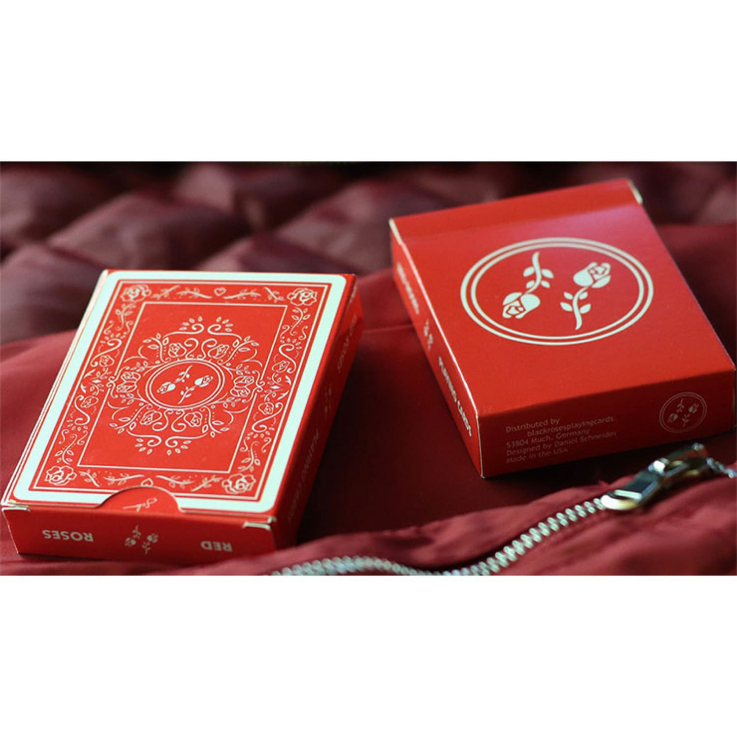 [레드로즈]Red Roses Playing Cards by Daniel Schneider