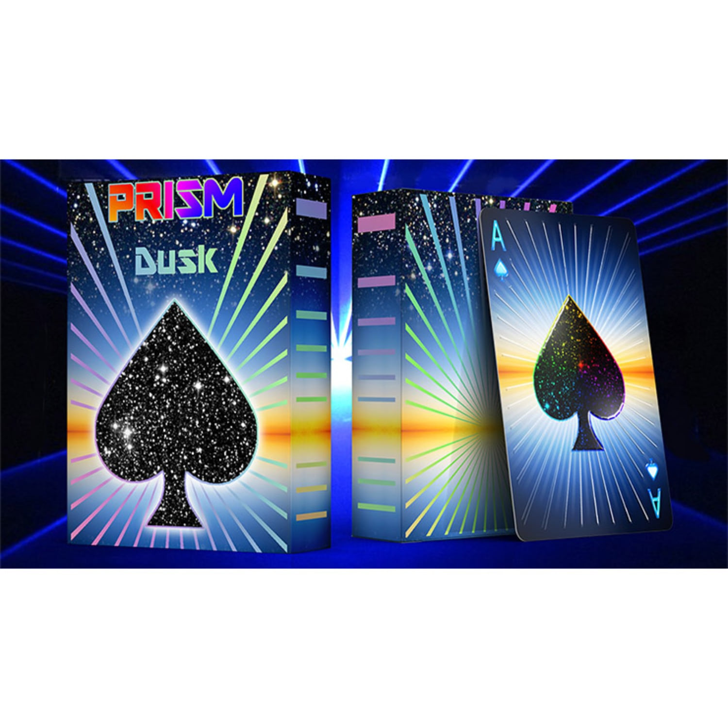 Prism Dusk Playing Cards by Elephant Playing Cards
