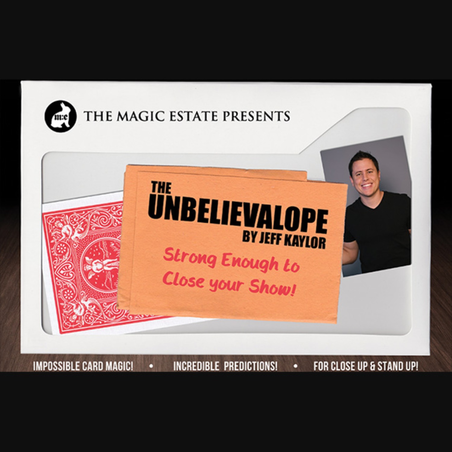 [언빌리벌로프] Unbelievalope by Jeff Kaylor 무작위 관객에게 질문을 하고 답변을 한 것이 미리 예언되어 있는 봉투입니다. 인상적인 팔러마술!!