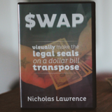 [스왑]$wap (DVD and Gimmick) by Nicholas Lawerence - 지폐위에 그려진 동그란 무늬를 순간이동 시키는 마술을 배우실 수 있습니다.