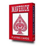 [한정판 OHIO MADE 공장이전전 생산분] 매버릭포커덱-레드(Maverrick, Playing Card,Poker/USPC)
