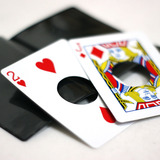 쉬프트덱(손에 잡고 있던 바이시클카드가 덱속으로 순간이동 합니다.) 마술카드